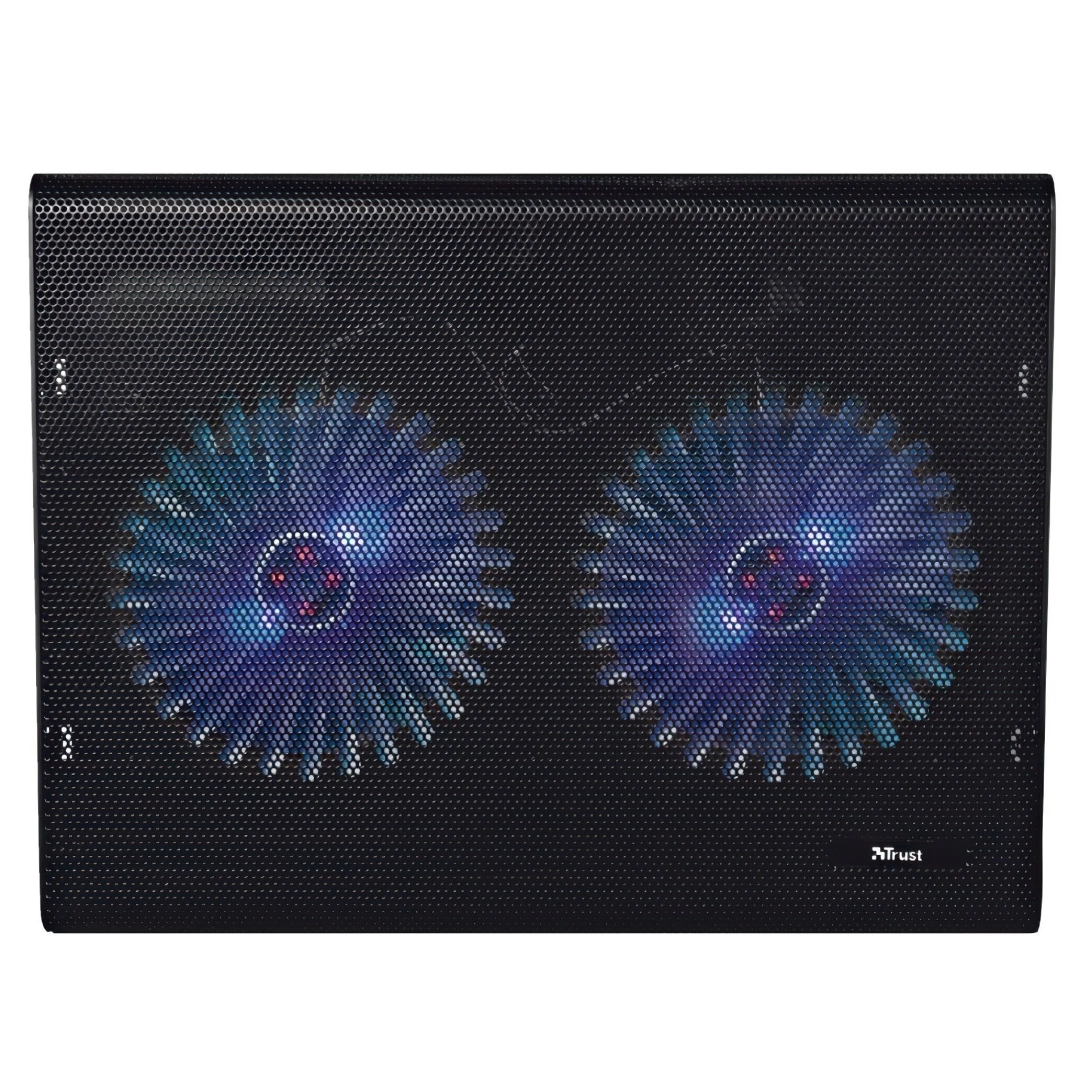 Подставка для ноутбука Trust Azul (17.3") Blue Led Black