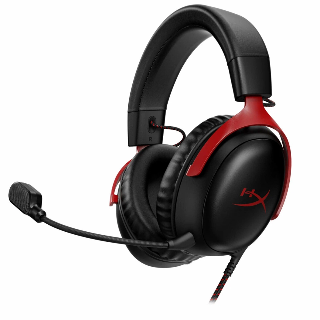 HyperX Cloud III qizil kompyuter quloqchini