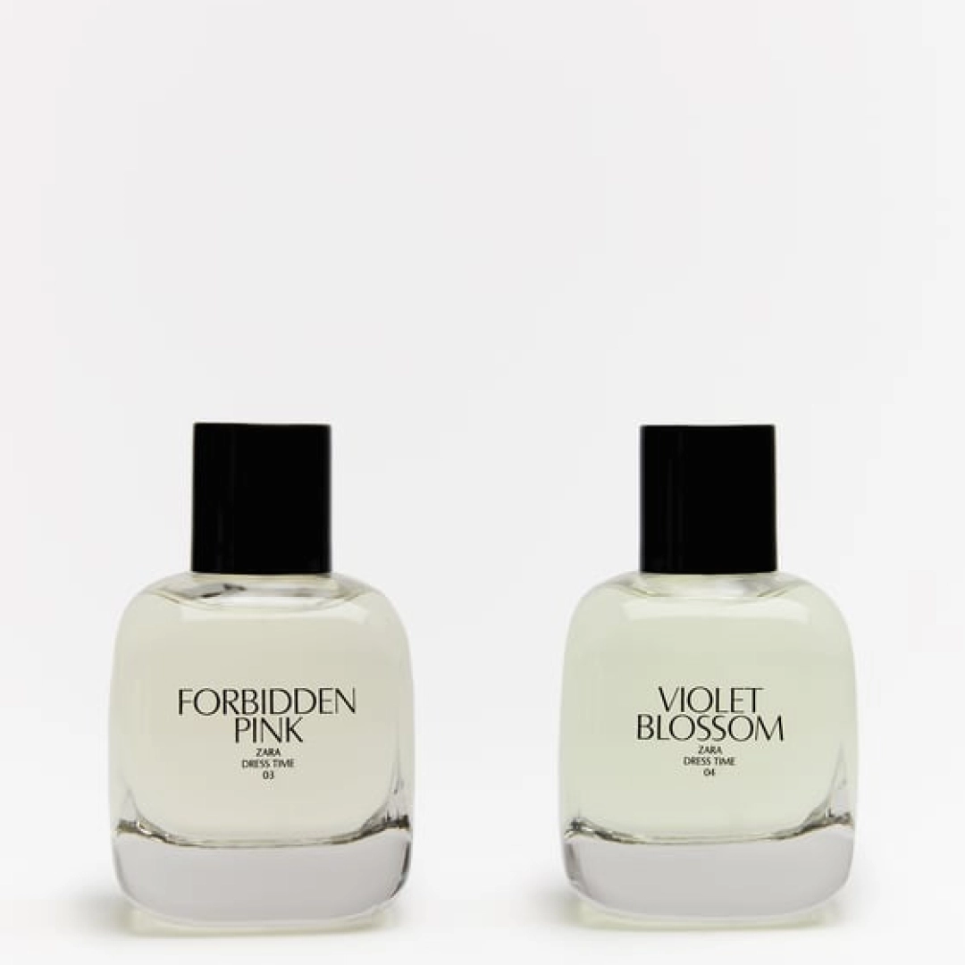 ZARA FORBIDDEN PINK 90 МЛ + VIOLET BLOSSOM 90 МЛ— парфюм для женщин