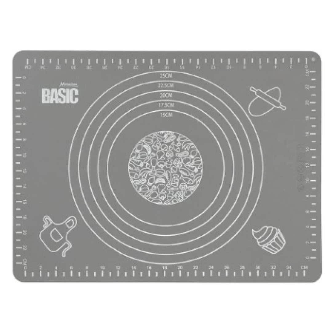 Силиконовый кулинарный коврик MARMITON Basic со шкалой, 40x30 см 17408