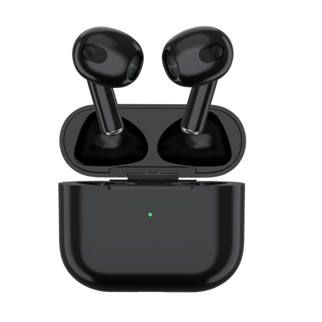 Green Lion Earbuds 3 qora simsiz quloqchini