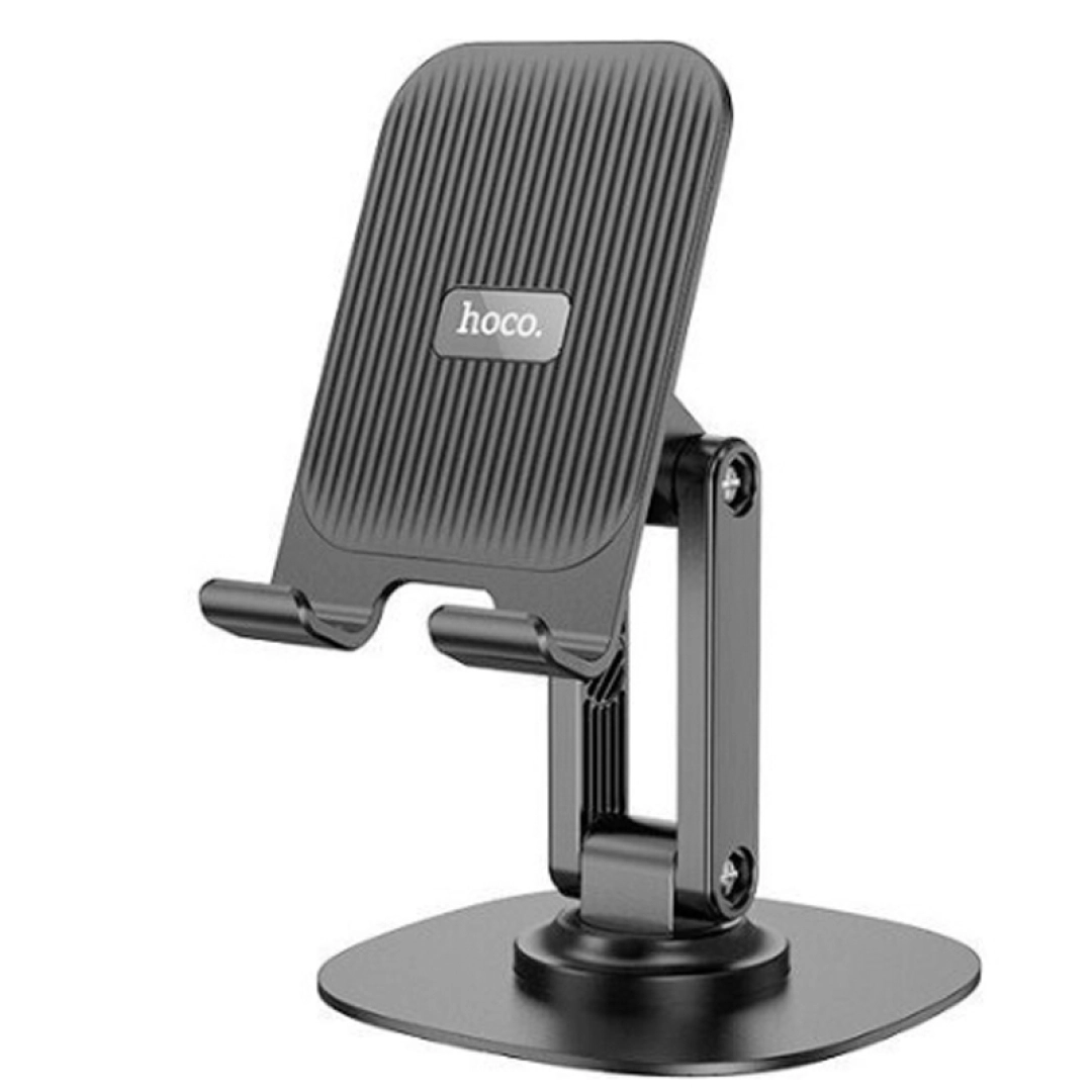 Hoco HD6 qora rangli smartfon va planshet uchun ish stoli tagligi