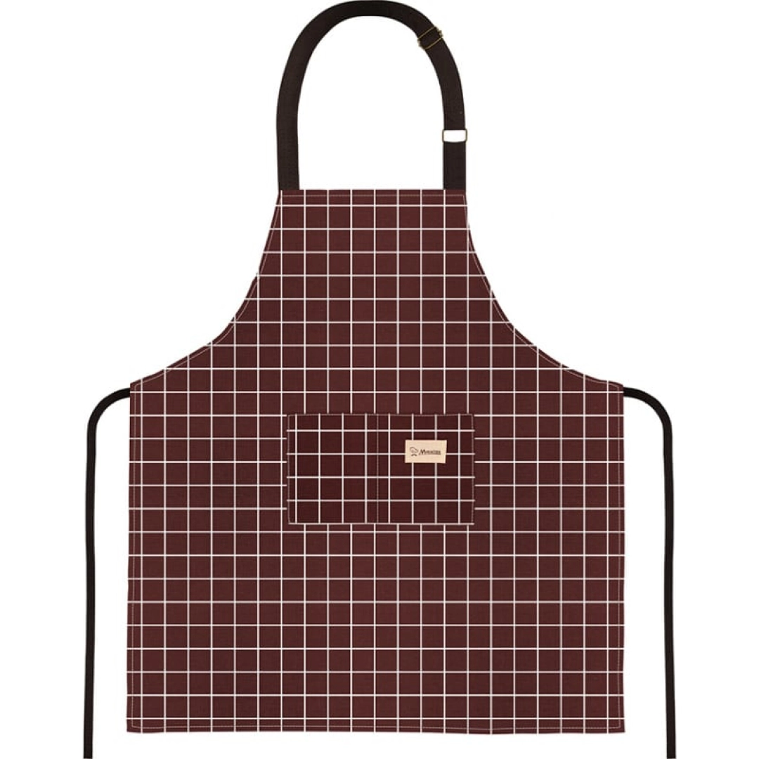 Suv o‘tkazmaydigan fartuk MARMITON Chocolate, cho‘ntakli, 65x70 sm, poliester 17325