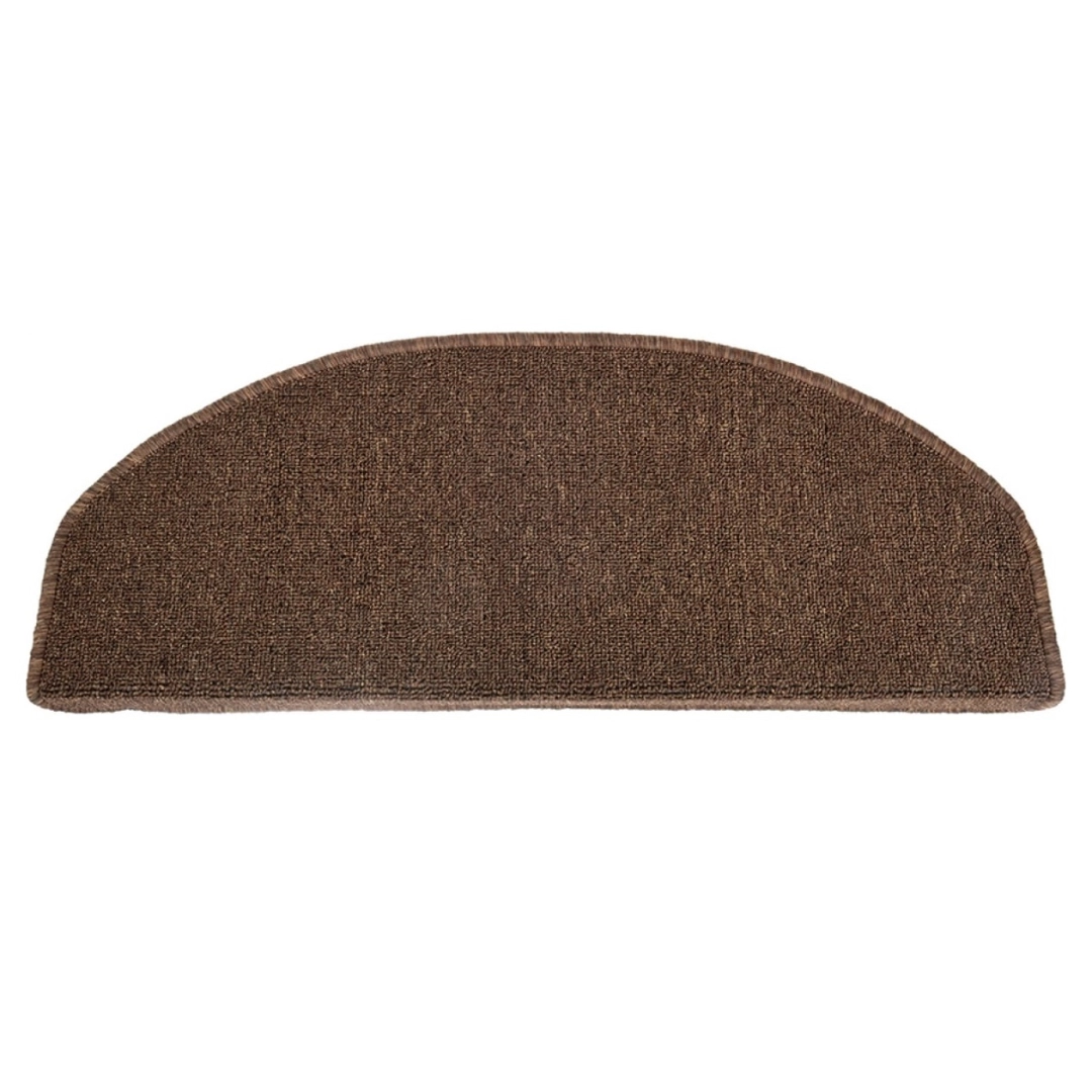 Коврик на ступеньку VORTEX 25х65 см, коричневый 27001