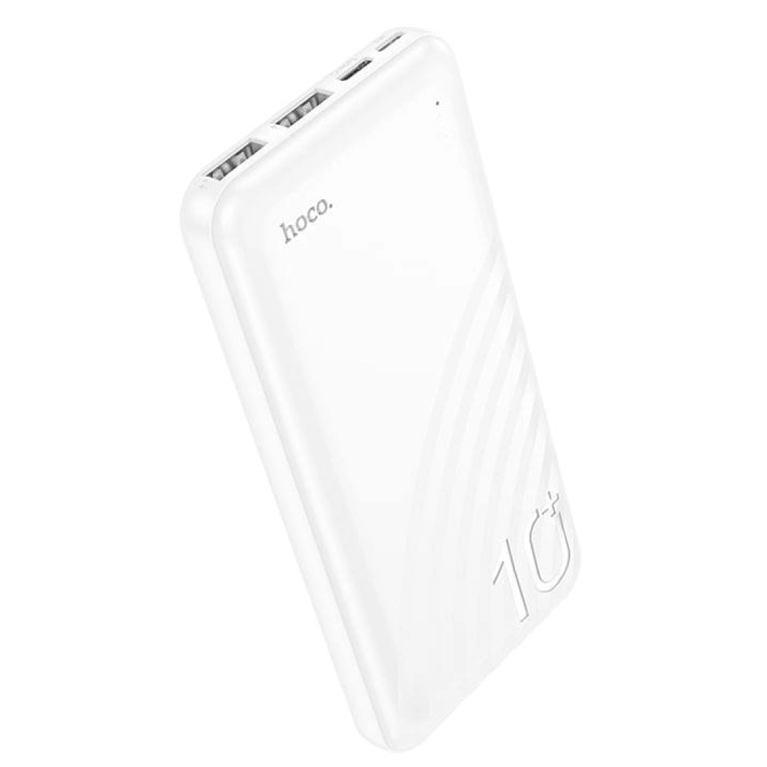 Power Bank Hoco J123 10000mAh oq tashqi akkumulyatori