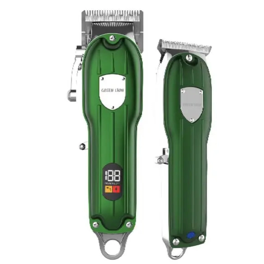 Green Lion Hair Trimmer 2 in 1 1800mAh trimmeri