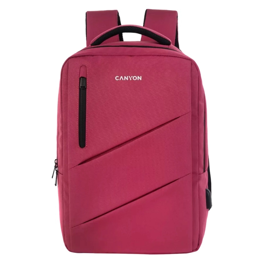 Рюкзак для ноутбука Canyon 15.6ʺ CNS-BPE5BD1 + Мышь Canyon CNE-CMS1