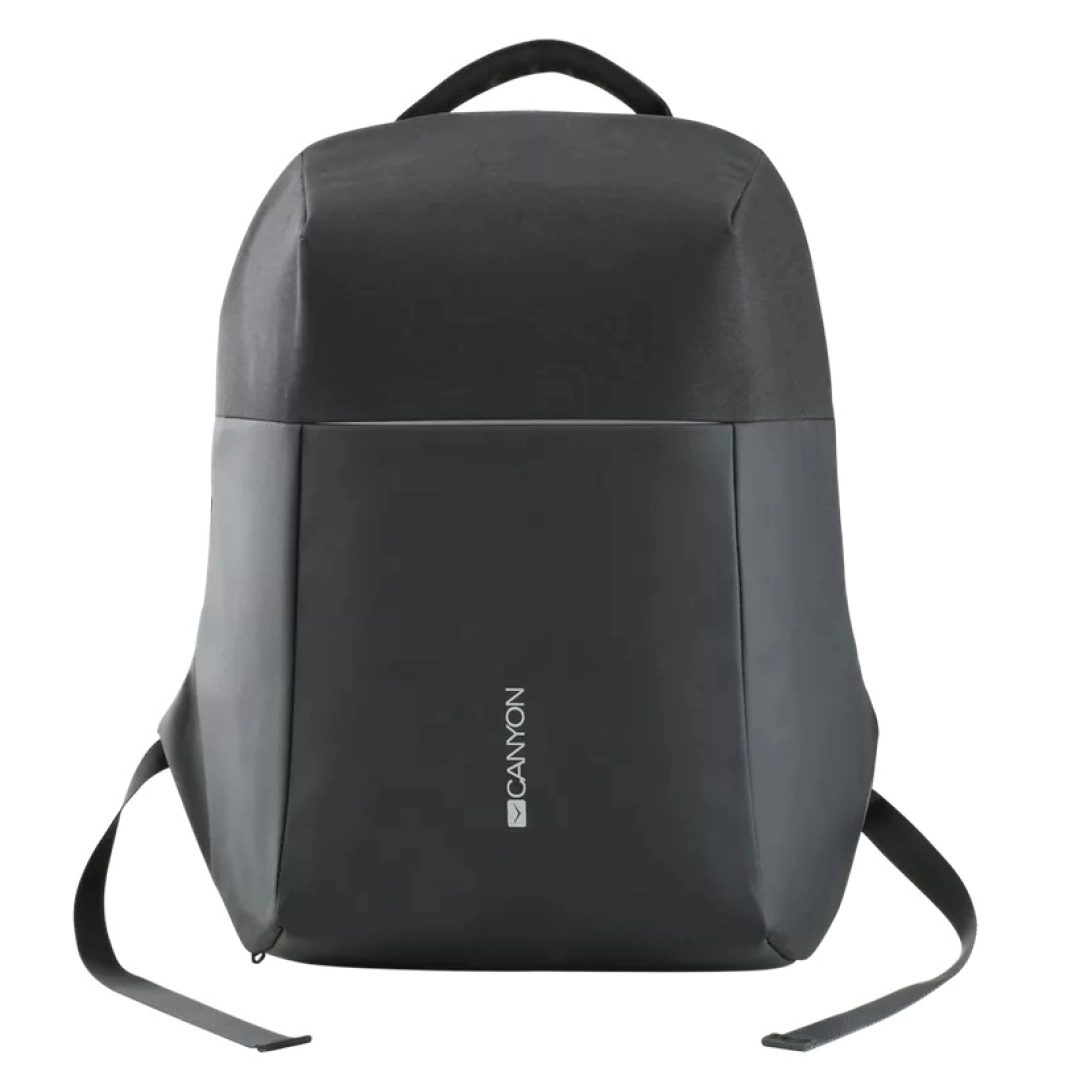 Рюкзак с защитой от краж для ноутбуков Canyon 15.6" CNS-CBP5BB9 + Мышь Canyon M-10 Black