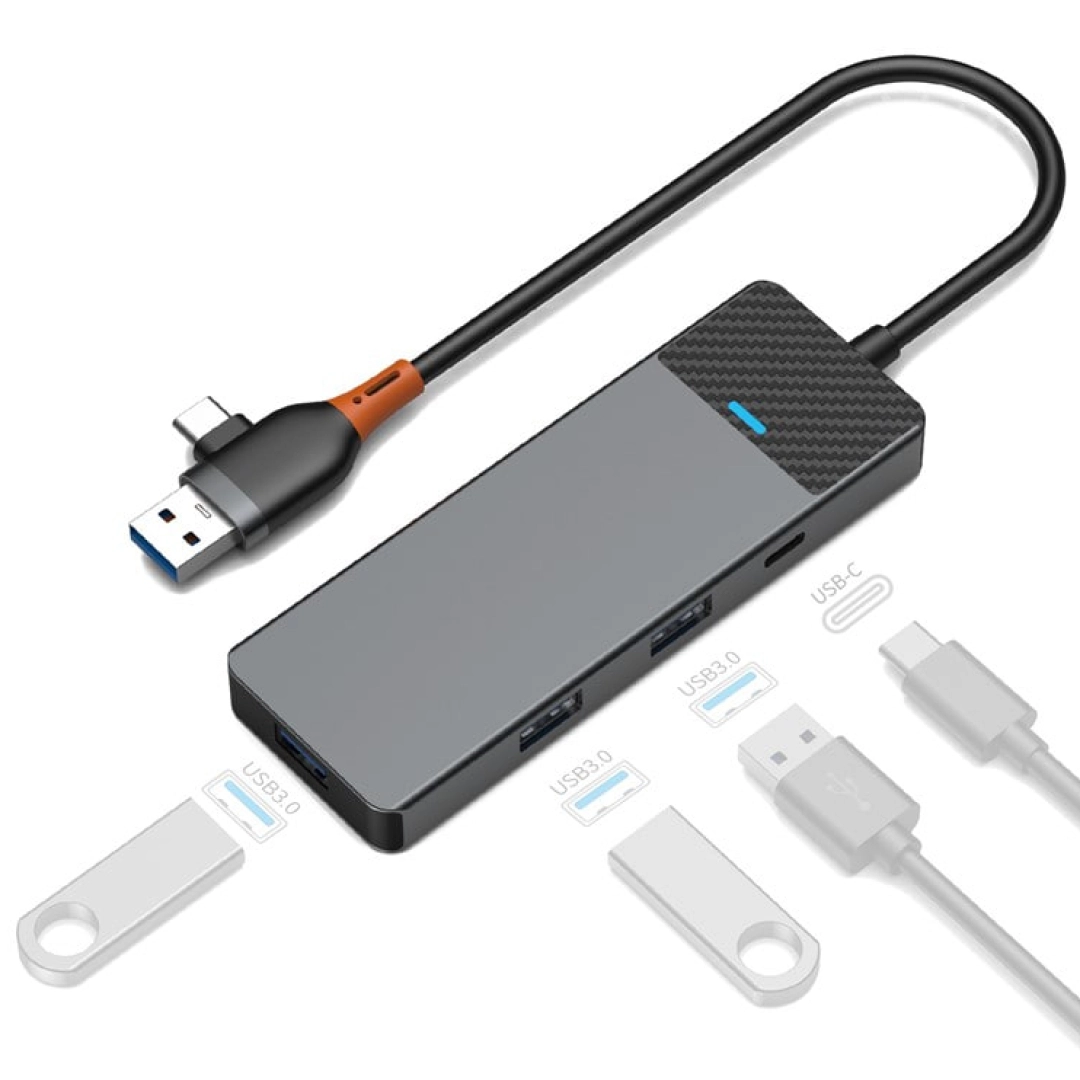 Хаб WiWU A431C Hub 4 in 1