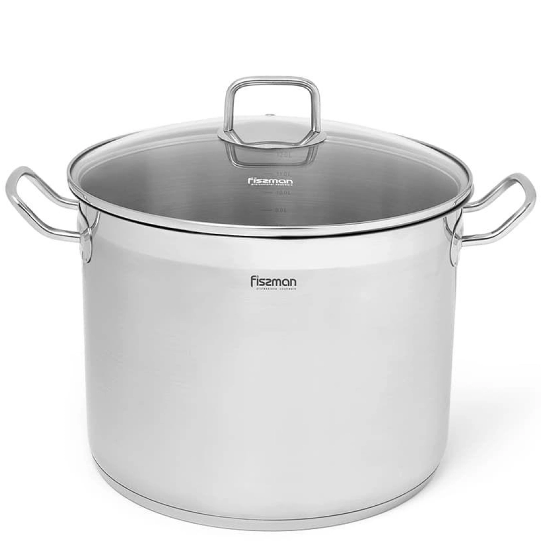 Кастрюля Fissman Tahara с крышкой 28x215 см 13,2 л