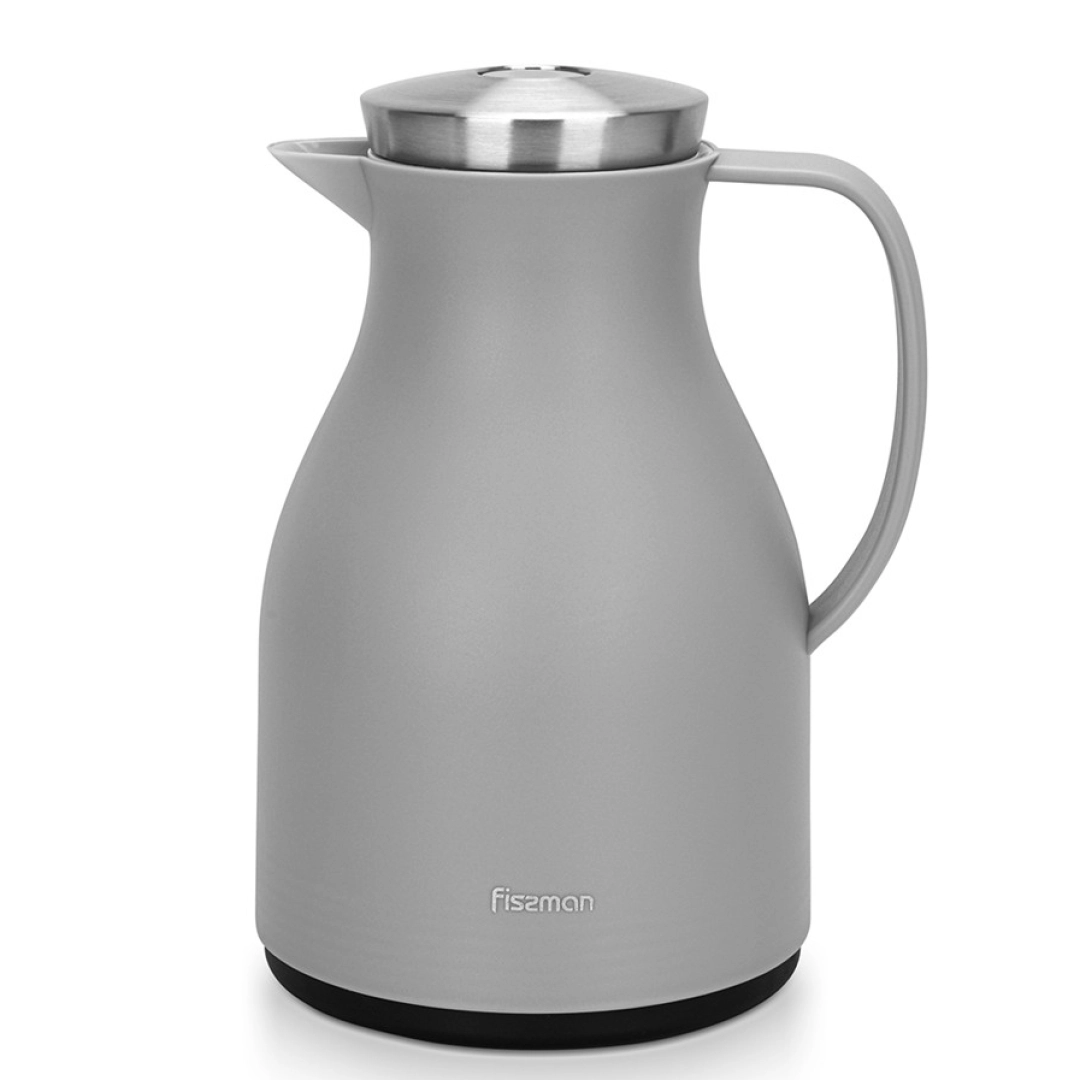 Термокувшин Fissman 1 л серый