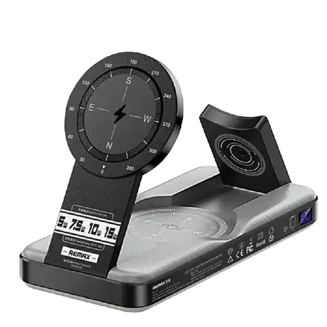 Внешний аккумулятор с беспроводной зарядкой Remax RPP-589 10000mAh чёрный