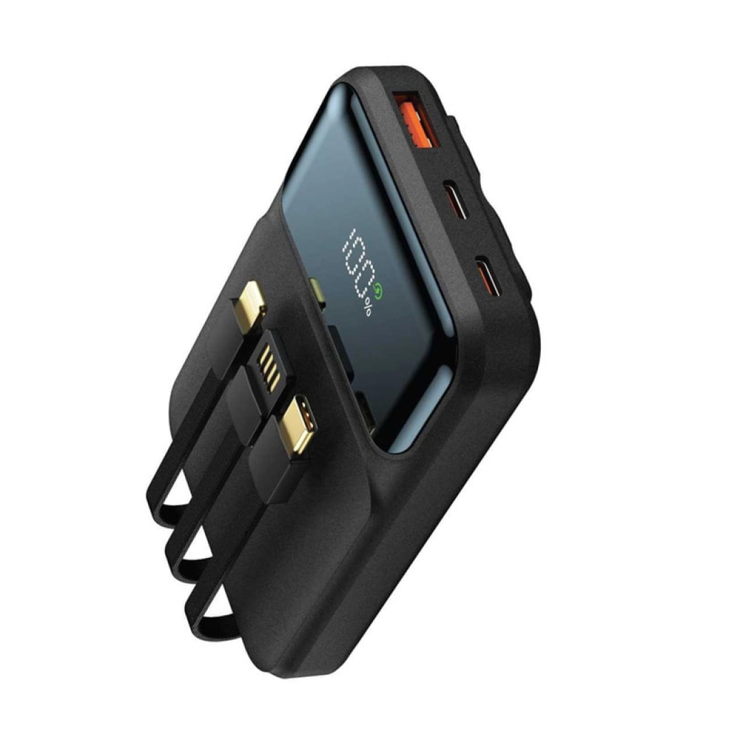 Внешний аккумулятор Green Lion 3 in 1 10000 mAh (GN3IN1INTGPBBK) чёрный