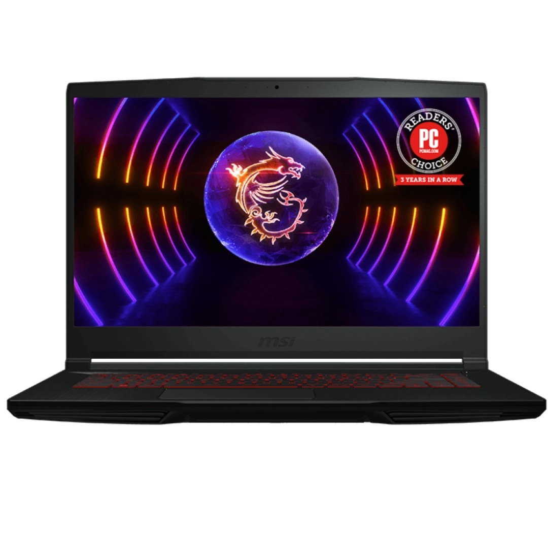 Ноутбук MSI THIN GF63, Core i5-12450H, DDR4 8GB, SSD 1TRb, RTX2050 4GB, FullHD 15,6" IPS