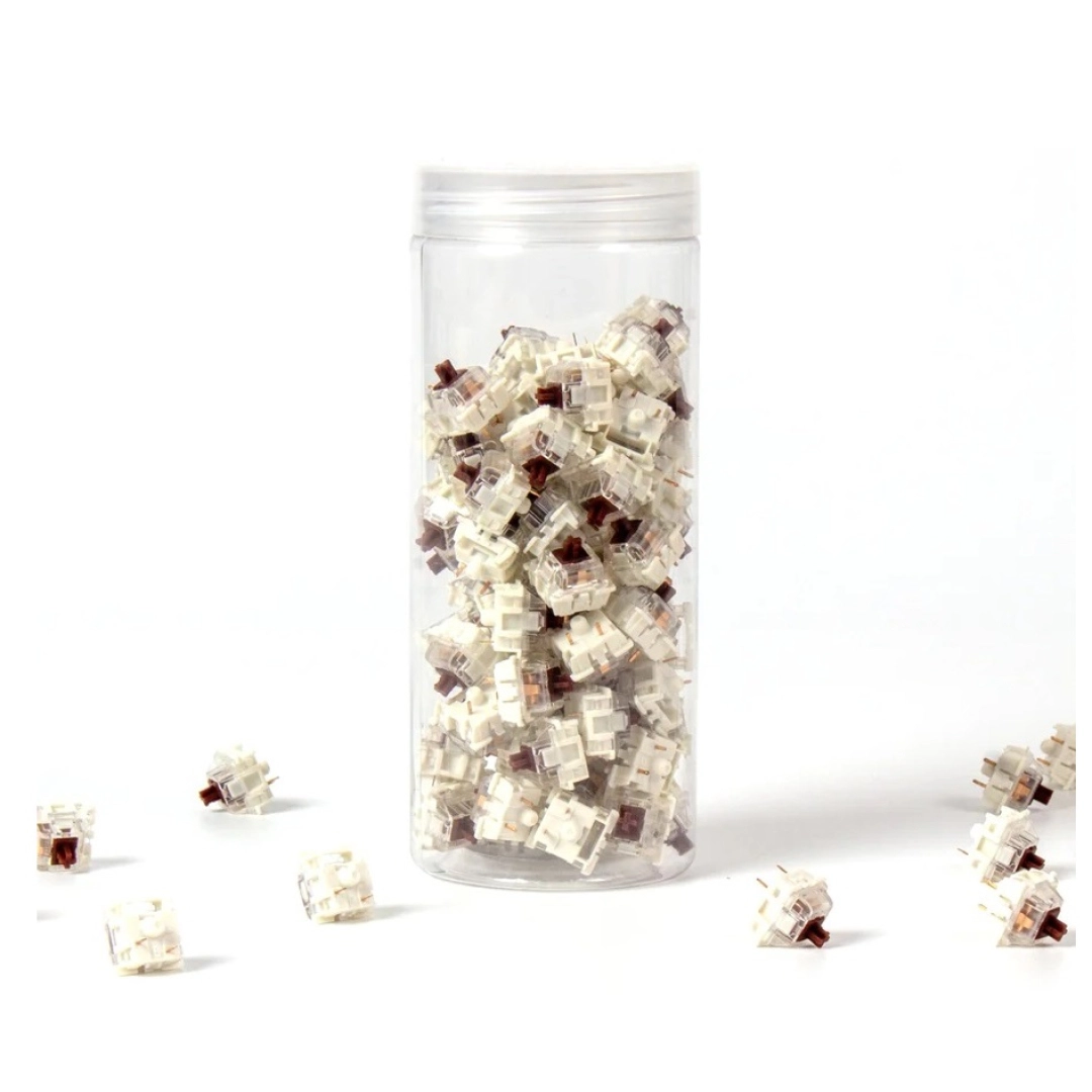 Набор механических переключателей Keychron Gateron Silent Brown 110 pcs