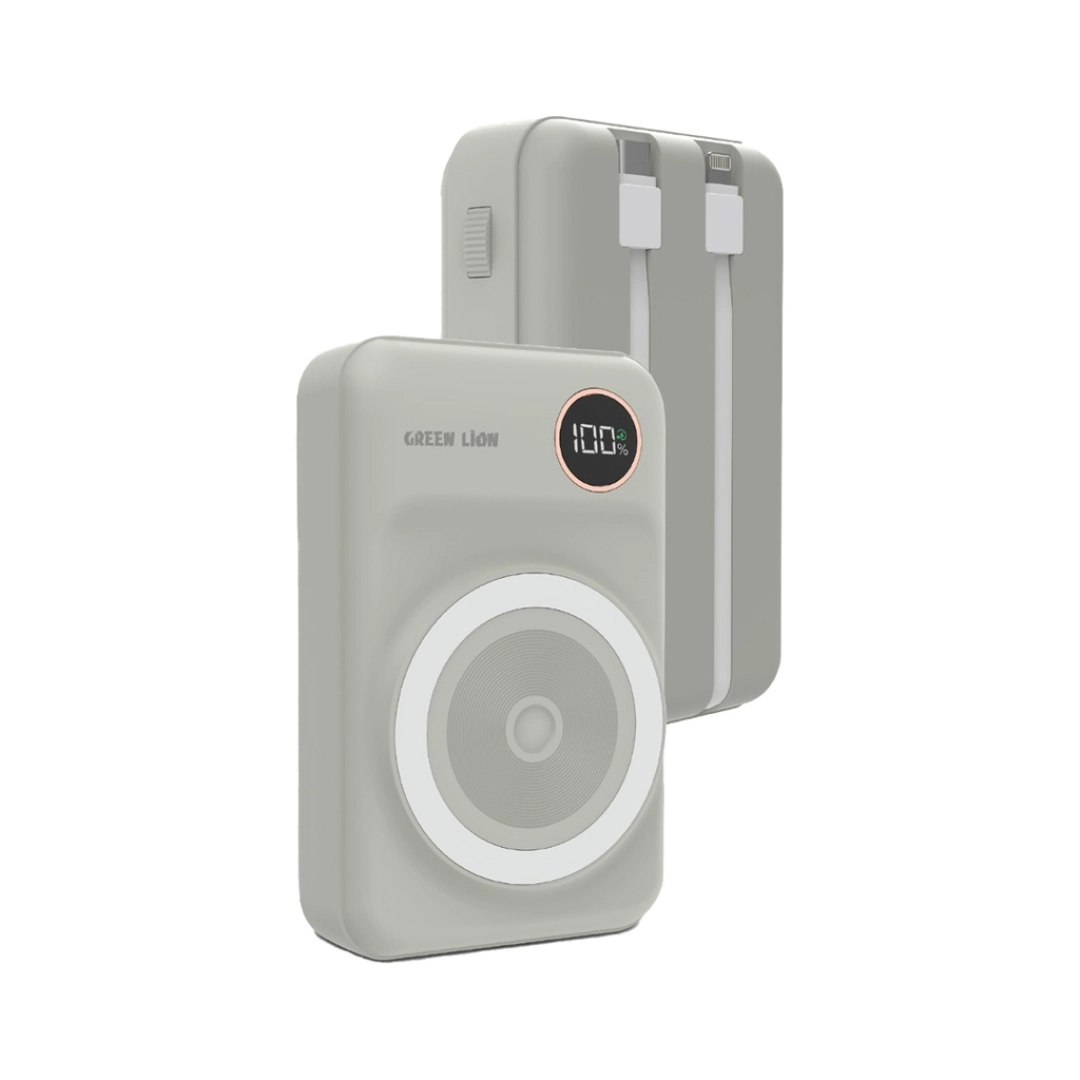 Внешний аккумулятор Green Lion MagSafe Integrated 20000mAh