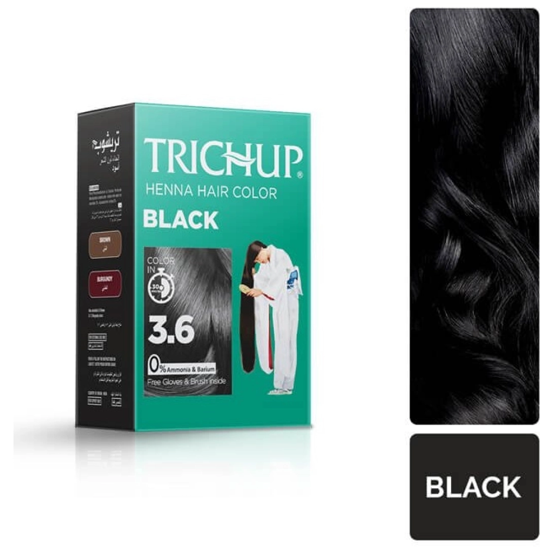 Краска-хна Trichup Henna Hair Color - Burgundy 6*10gr