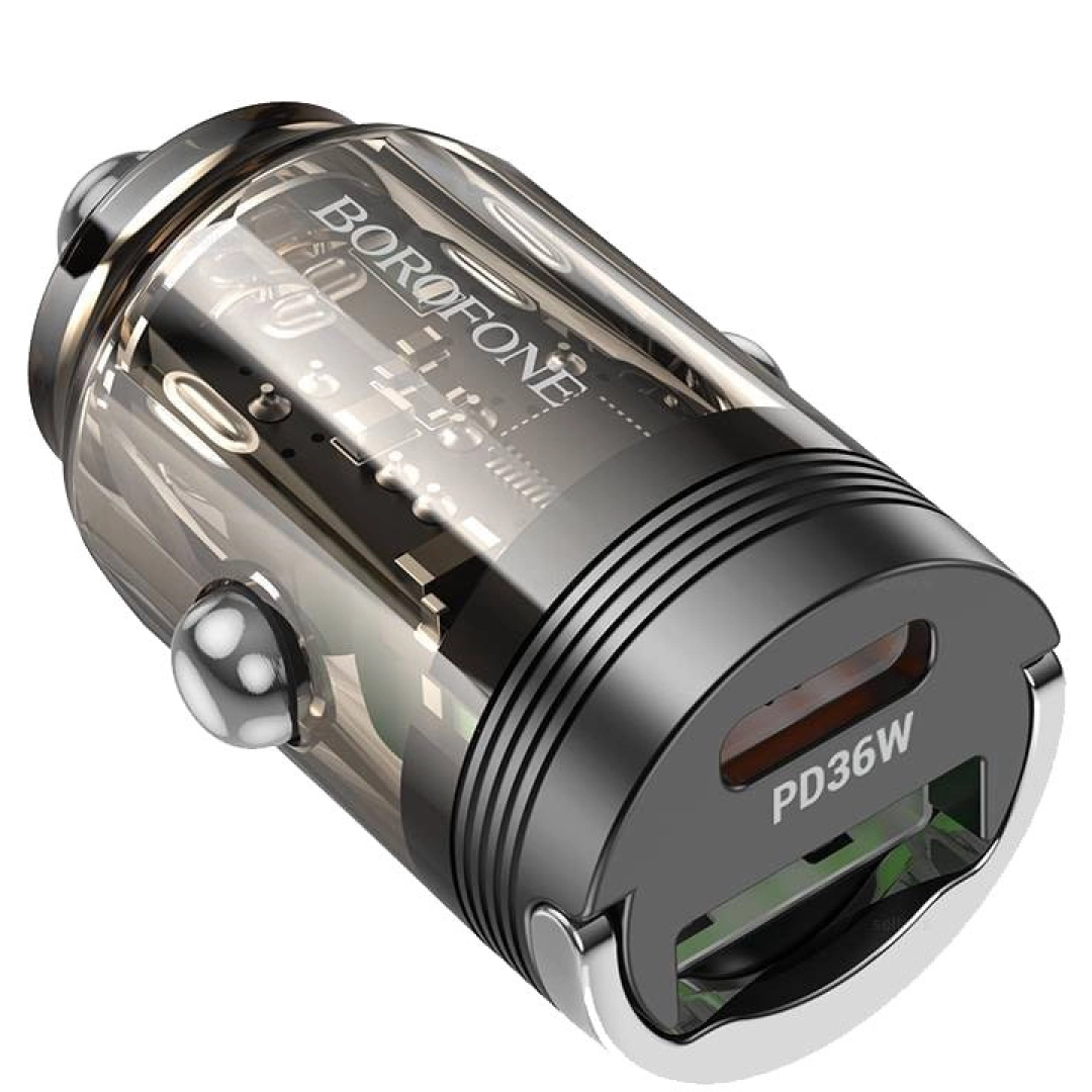 Автомобильное зарядное устройство Borofone BZ29A PD36W+QC3.0 - фото №1 Автомобильное зарядное устройство Borofone BZ29A PD36W+QC3.0