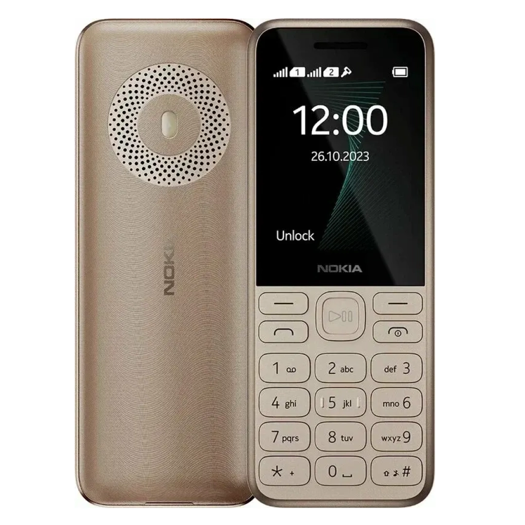 Телефон Nokia 130 TA-1576 DS EAC Light Gold