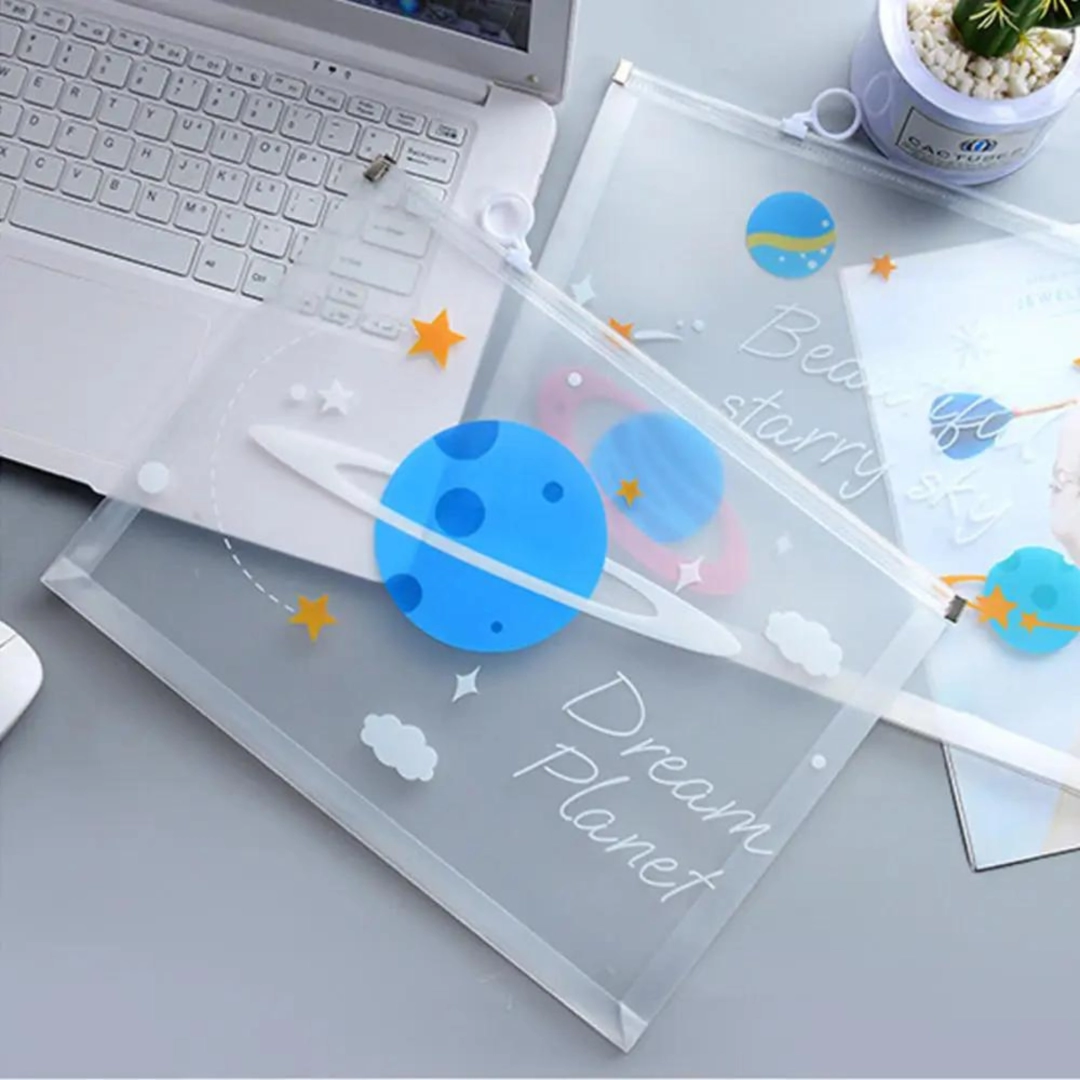 Папка для канцелярии A5, пластиковая, универсальная