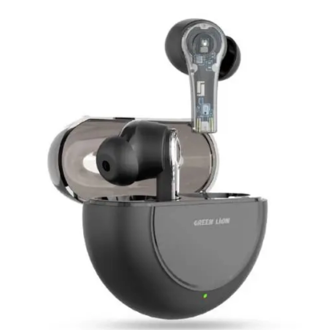Green Lion Malmo Wireless Earbuds qora simsiz quloqchini