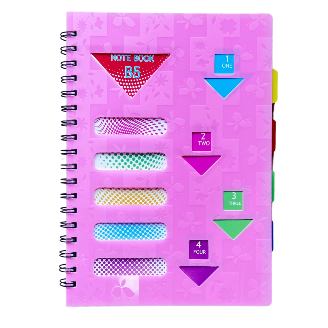 Notebook B5 розовый блокнот (130 лист)