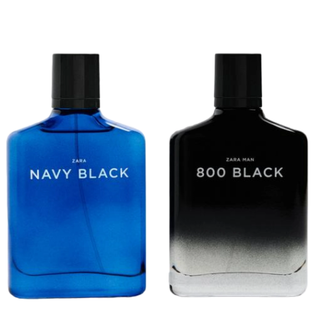 Zara 800 Black 100мл & Zara Navy Black 100мл  - туалетная вода для мужчин