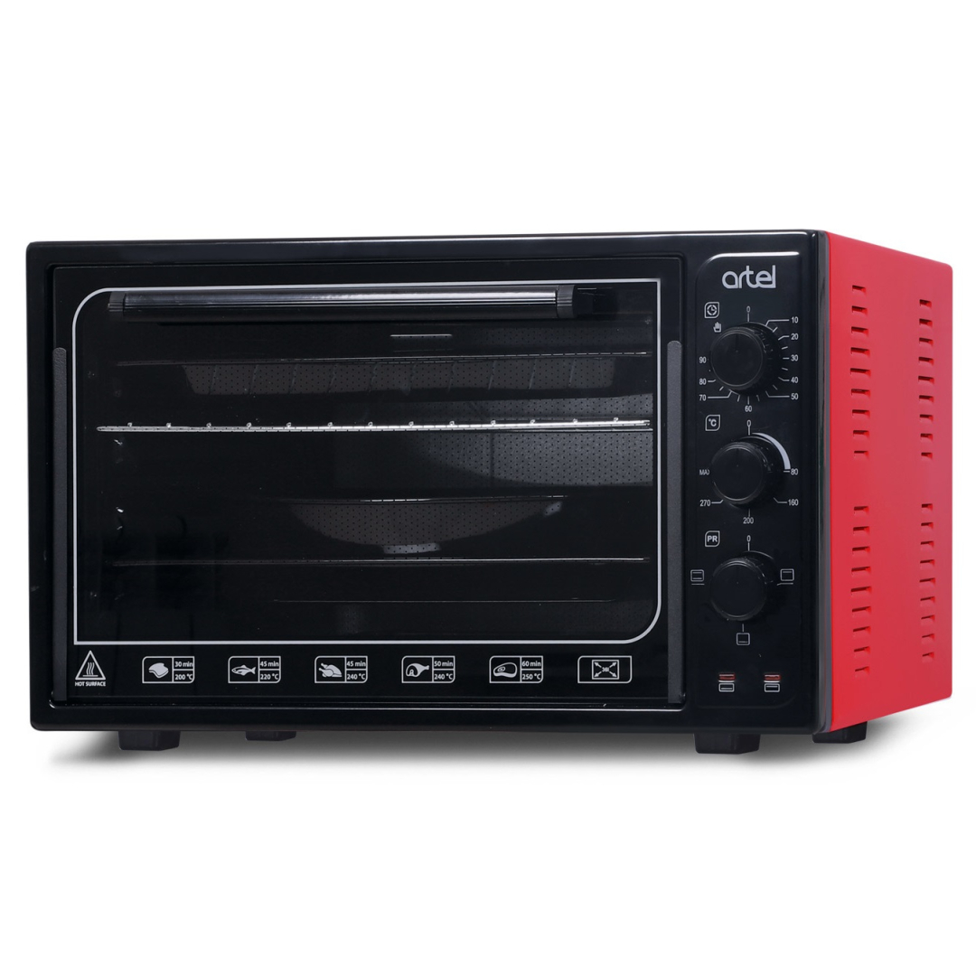 Мини-pech Artel MD-3618 E (Lampali) Qora-qizil