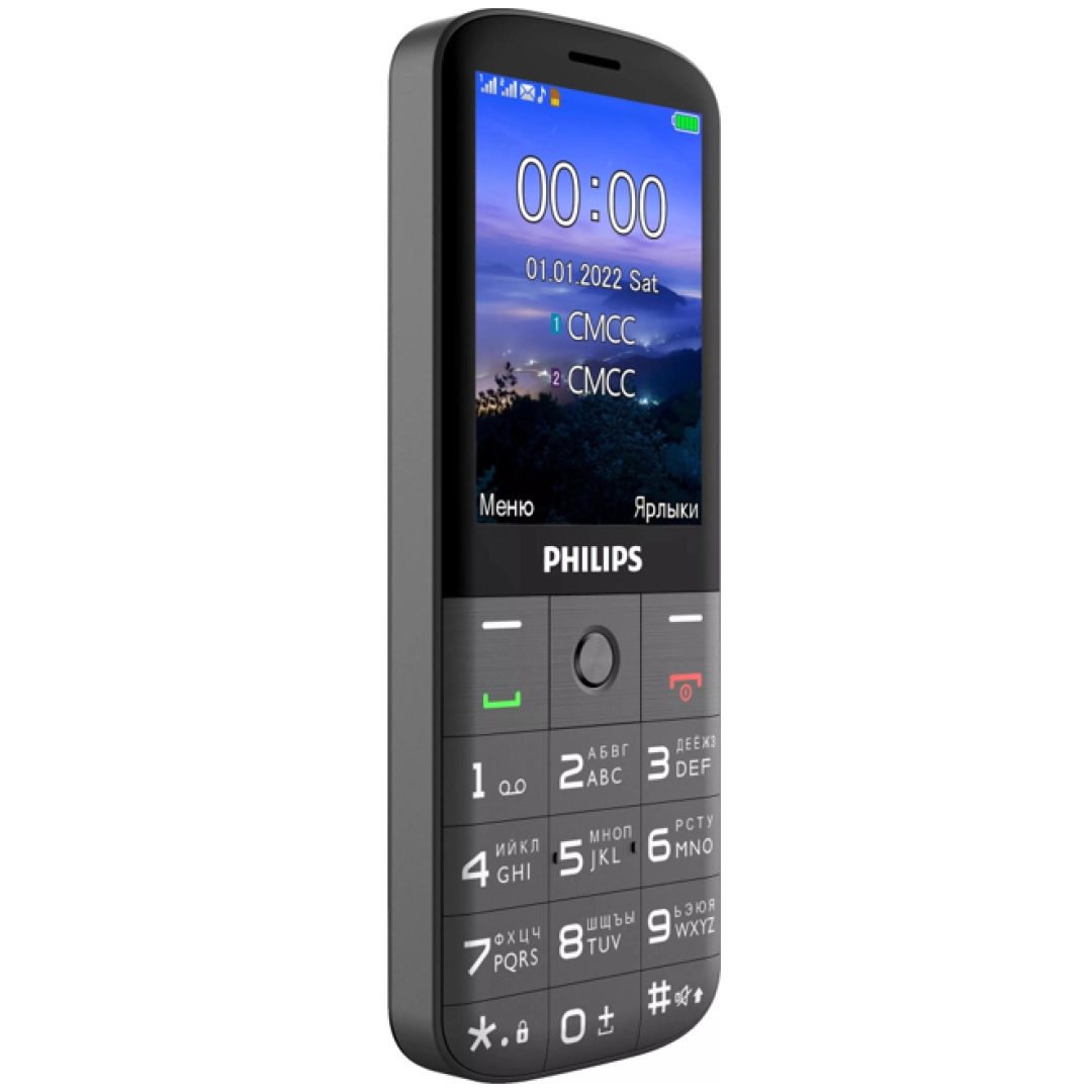 Телефон Philips Xenium E227 Gray