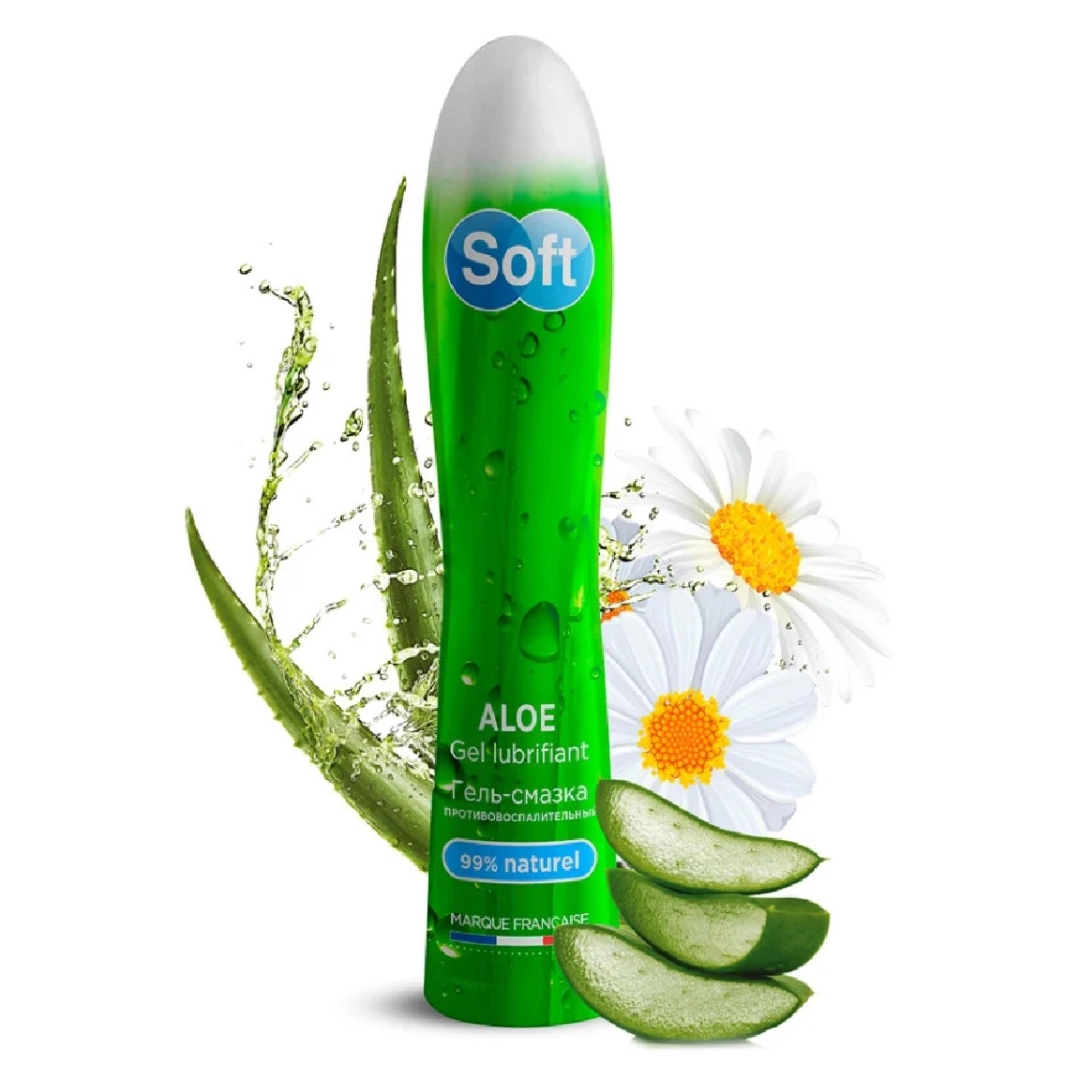 Soft Aloe gel lubrikanti