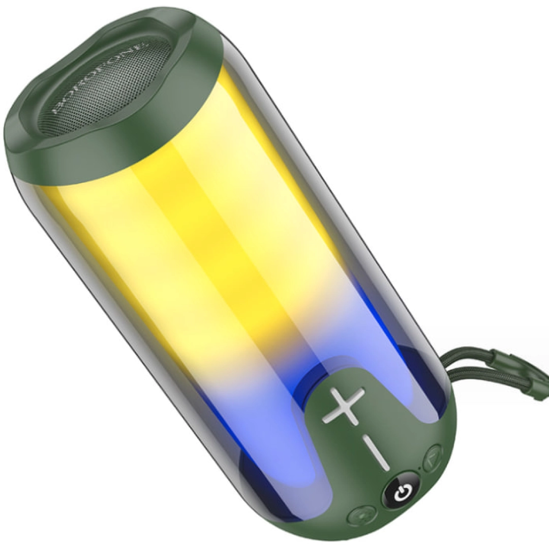 Borofone BR33 yashil rangli simsiz Bluetooth-kolonkasi