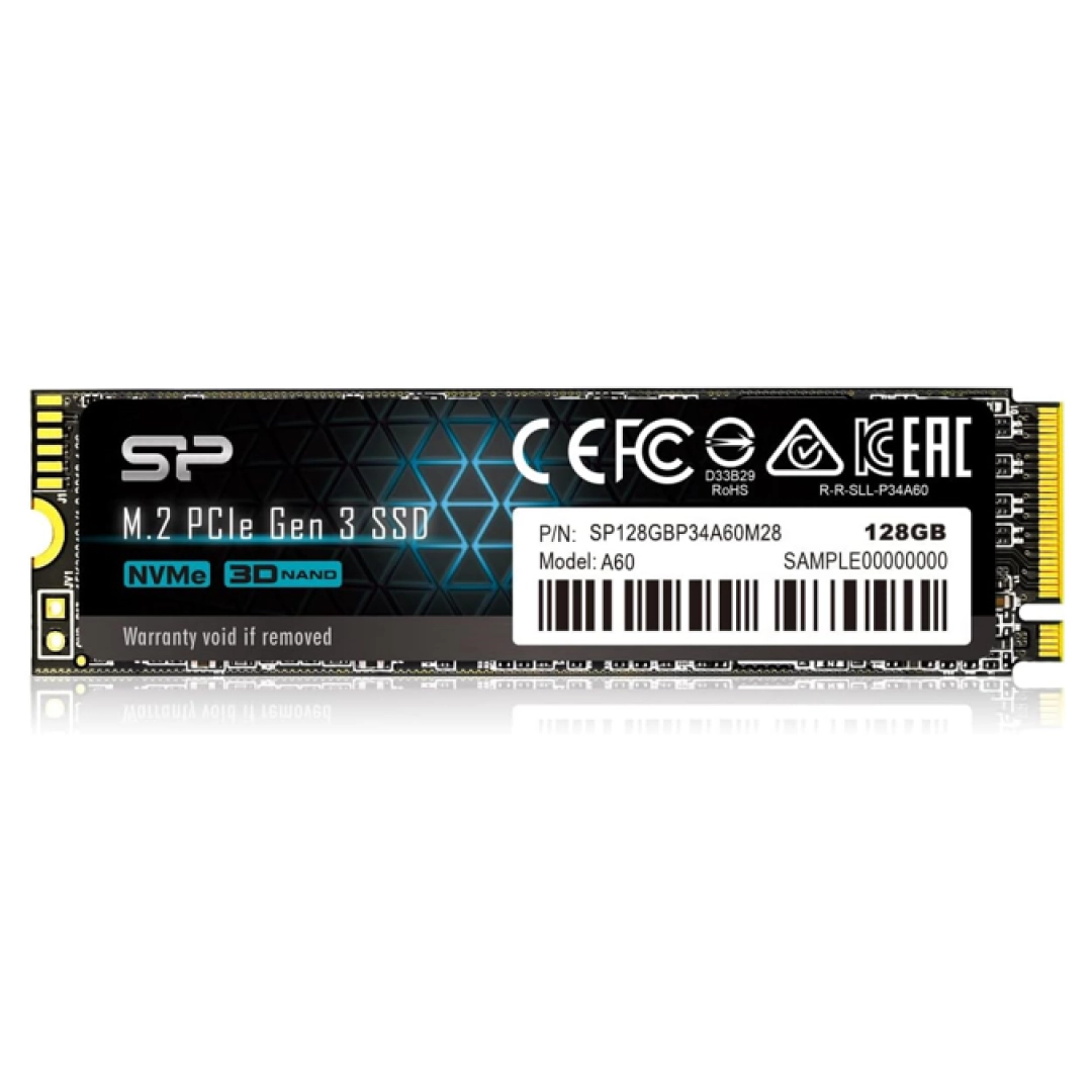 SSD Silicon Power 128GB A60 M.2 NVMe