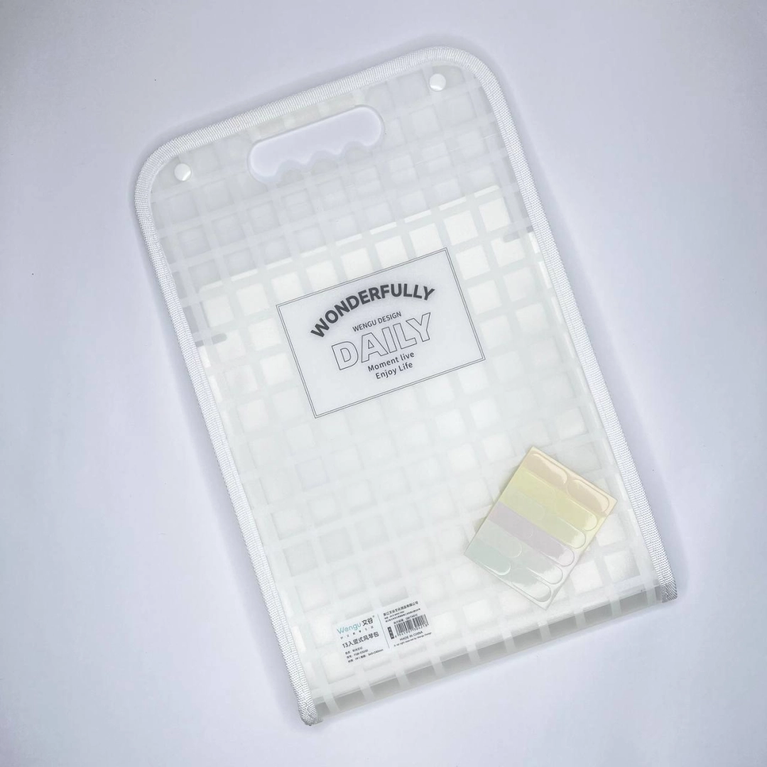 Папка для документов A4, пластиковая, универсальная