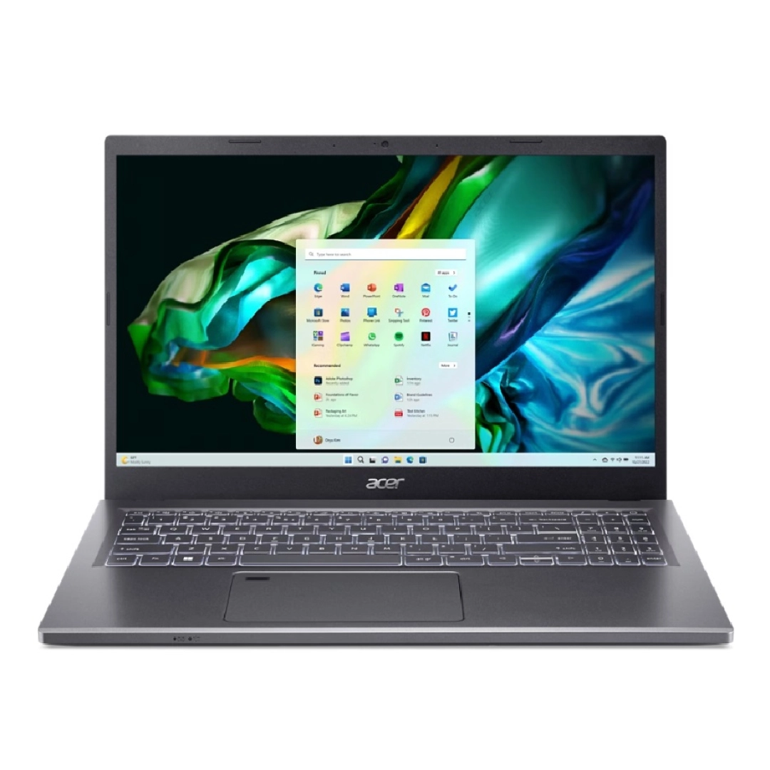 Acer Aspire 5 A515-58GM-57, Core i5-1335U, DDR5 8GB, SSD 512GB, RTX2050 4GB 15.6" FHD Steel Gray noutbuki