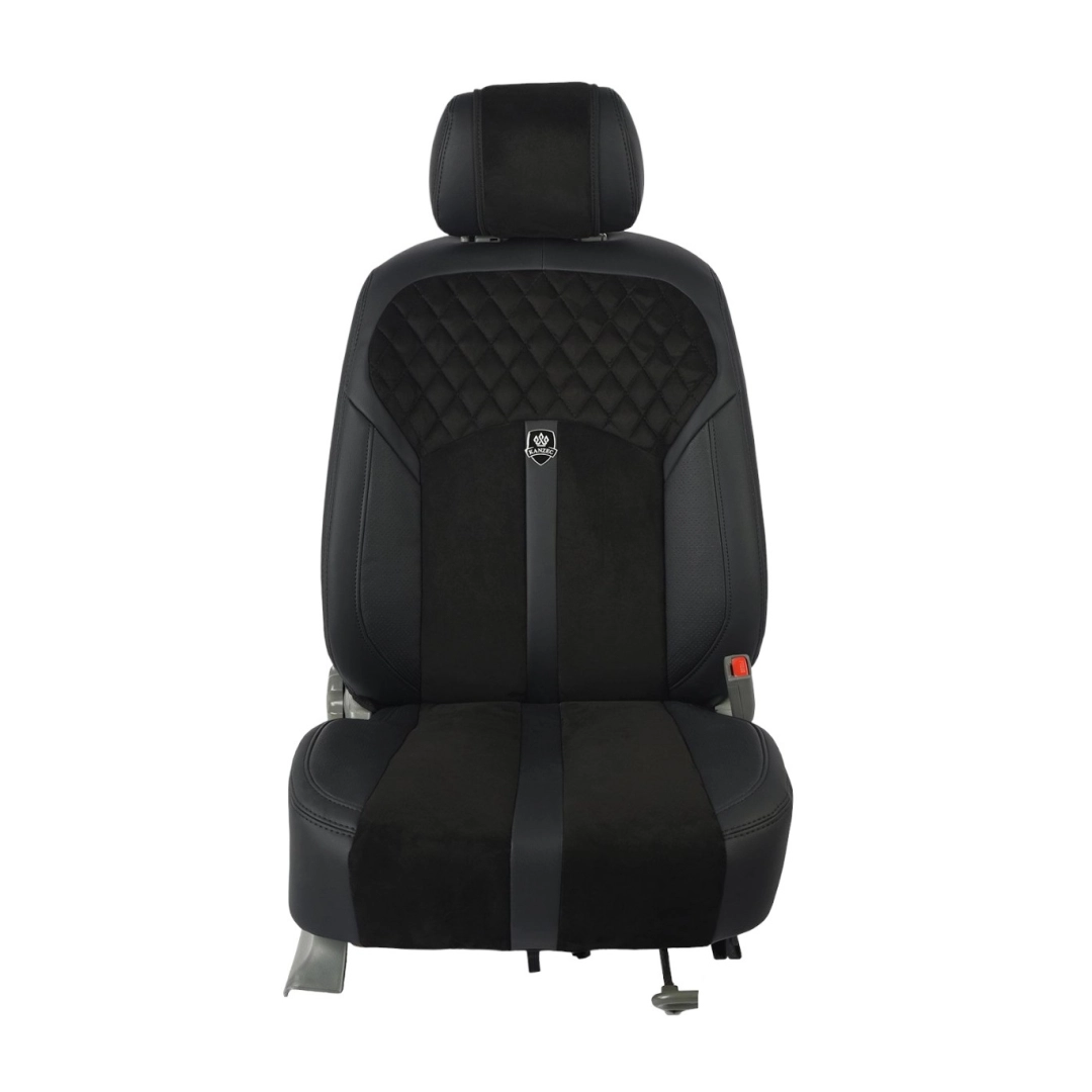 Avtomobil o'rindig'i uchun g'ilof qora rangli SHADOW - KANZEC