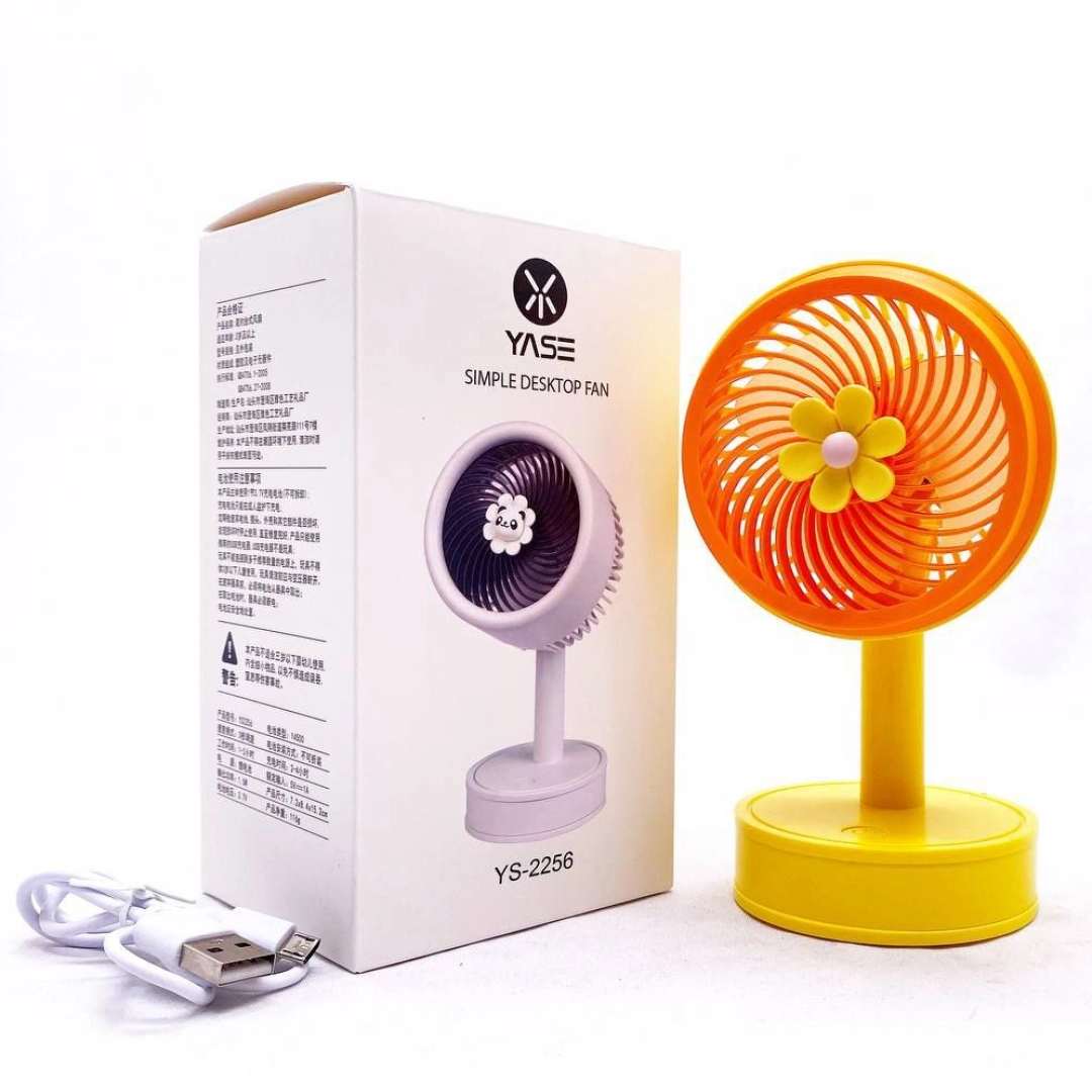 Yase YS2256 sariq mini-ventilyatori