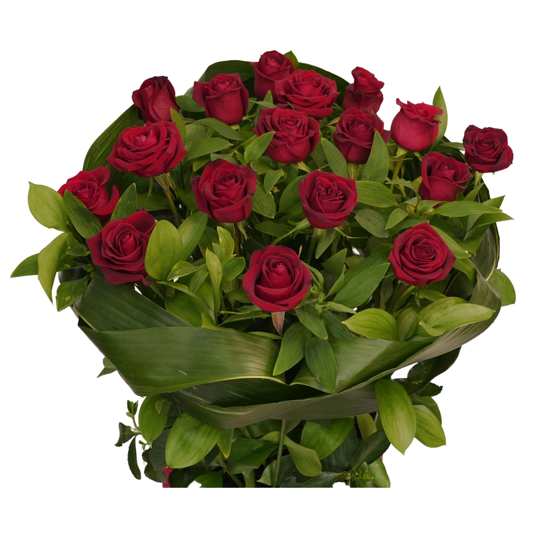 "Atirgul" guldastasi (17 dona)