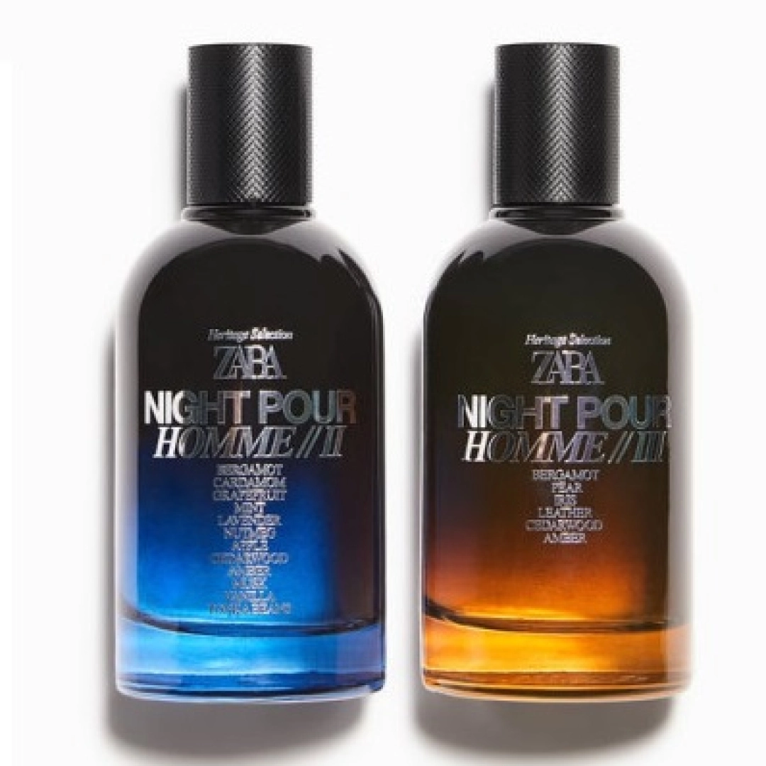 ZARA NIGHT POUR HOMME II + ZARA NIGHT POUR HOMME III 100мл - туалетна вода для мужчин