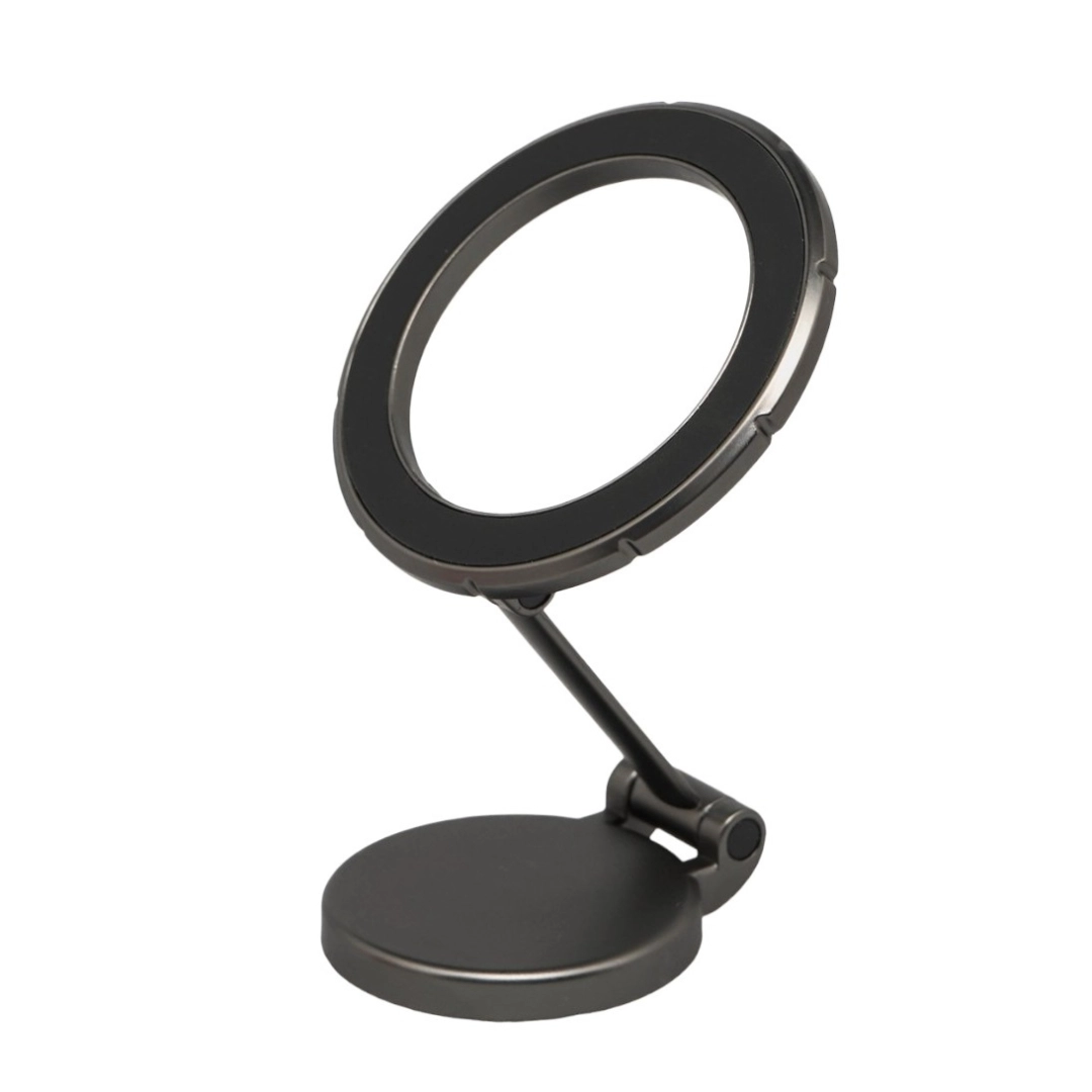 Fold magnetic Holder mini avtomobil telefon ushlagichi, 1080° daraja aylanadi