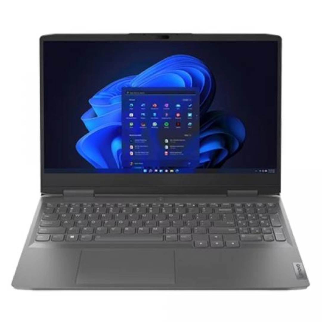 Ноутбук Lenovo LOQ / Ryzen R5-7640HS / DDR5 16GB / SSD 512GB / RTX3050 6GB GDDR6 / 15.6" FHD (1920x1080) IPS 350nits Anti-glare 144Hz / No OS / Storm Grey