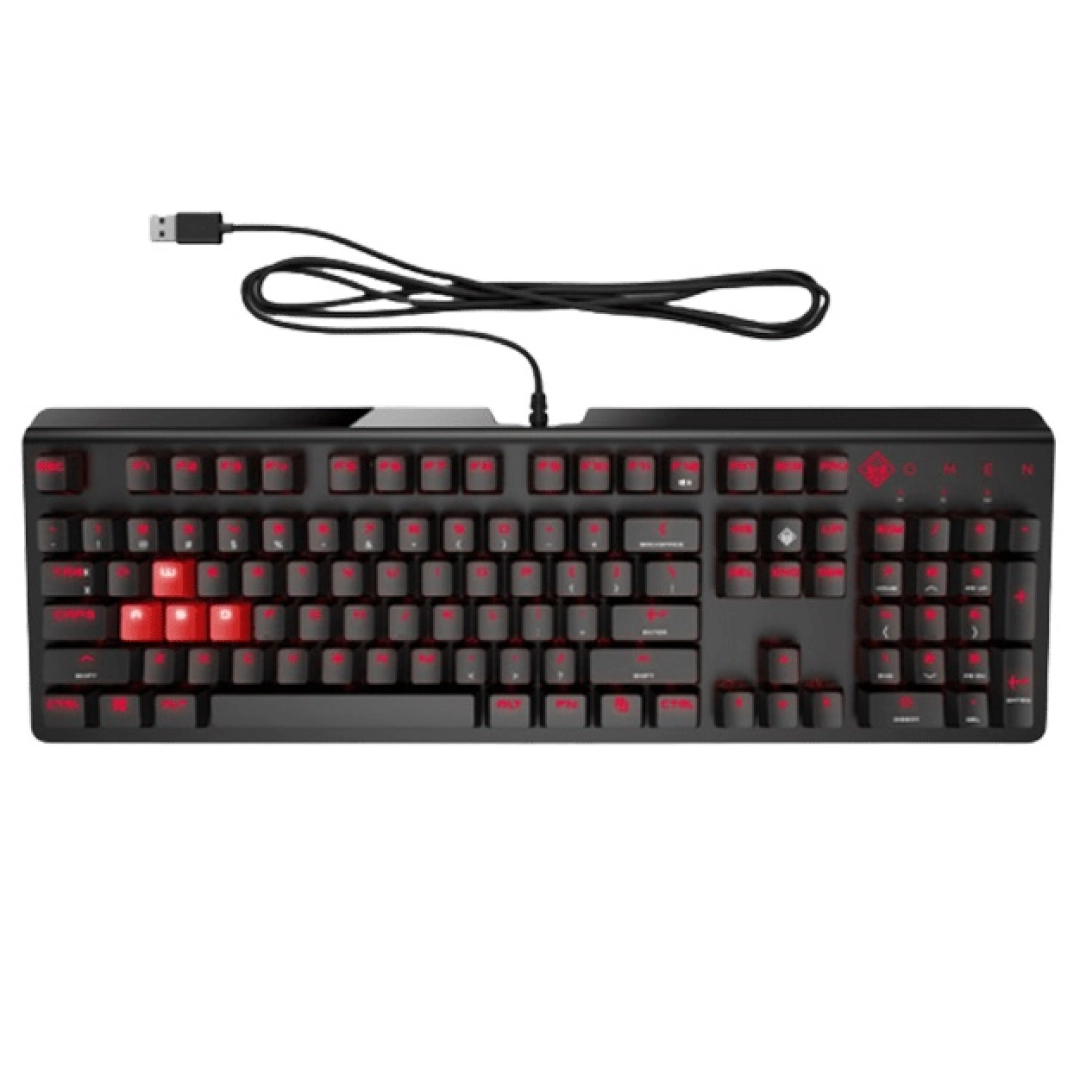 Клавиатура HP OMEN 1100 Black-Red USB