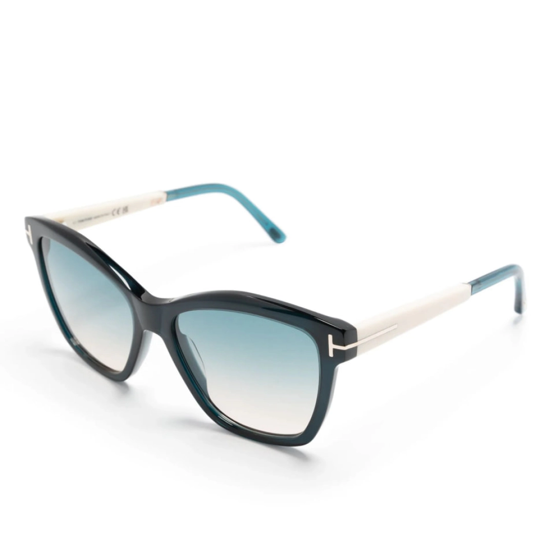 Женские солнцезащитные очки Tom Ford зелёные