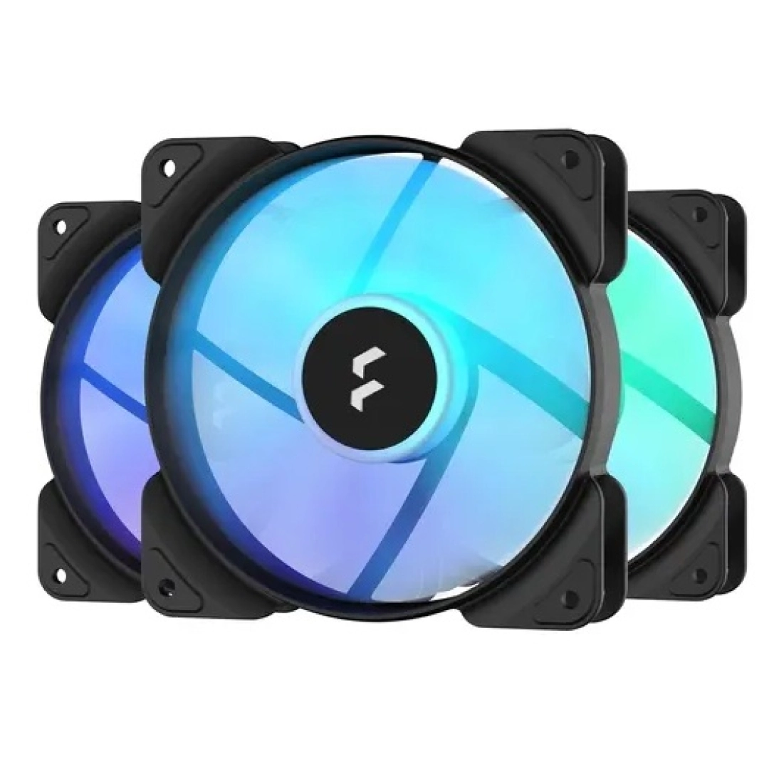 Комплект вентиляторов Fractal Design Aspect 12 RGB PWM Black 3-Pack