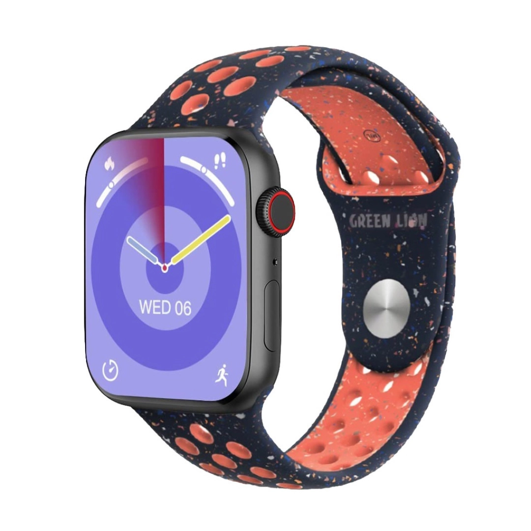 Green Lion Ultimate qora smart-soati