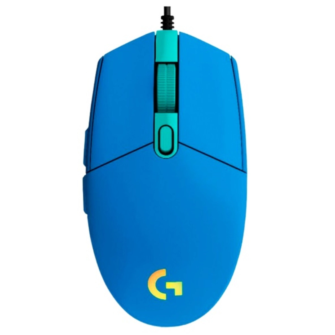 Logitech G102 Lightsync o‘yin sichqonchasi moviy