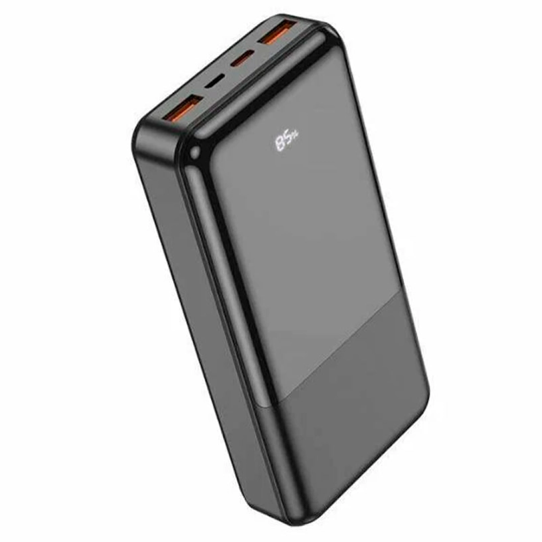 Hoco J108A 20000mAh 22.5W qora tashqi akkumulyatori