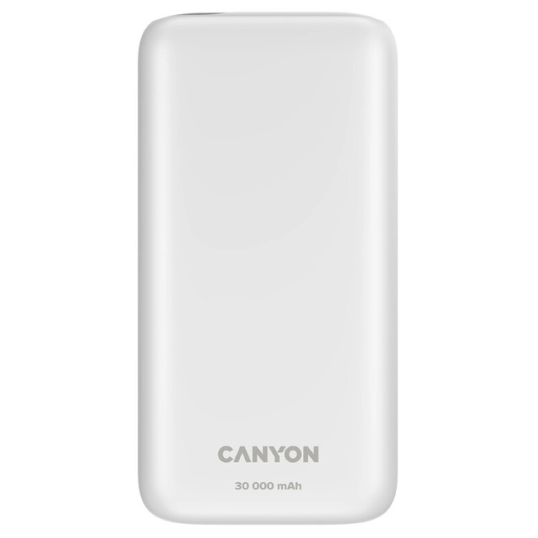 Внешний аккумулятор Canyon PB-301 белый 30000 mAh
