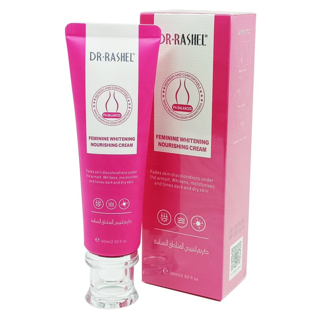 FEMININE WHITENING AND NOURISHING CREAM 60ML intim zonalarni oqartiruvchi geli