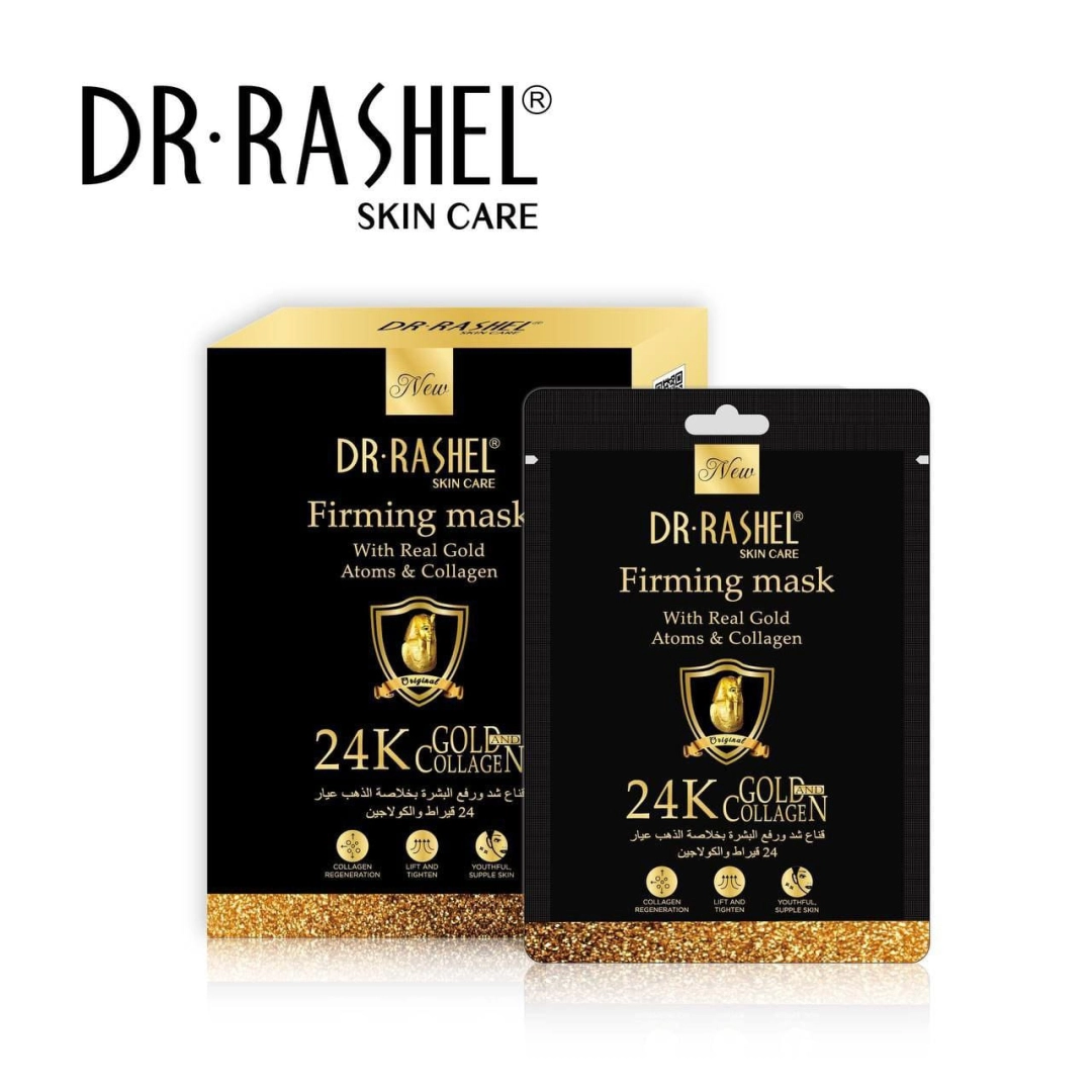 DR.RASHEL 24K GOLD COLLAGEN FIRMING MASK 25GR (1 dona) yuz niqobi