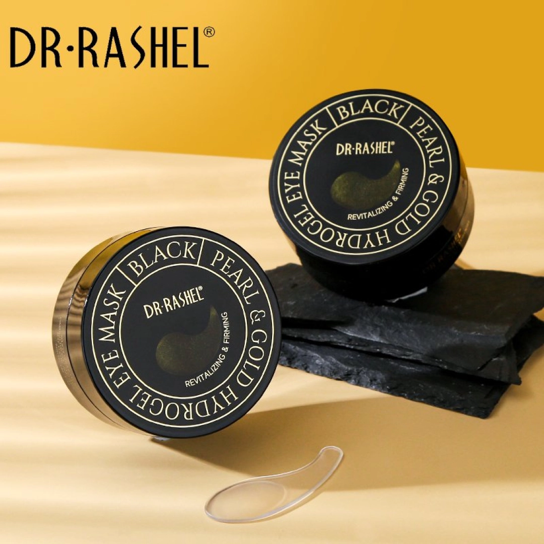 24K GOLD BLACK PEARL REVITALIZING AND FIRMING HYDROGEL EYE MASK 60 DONA GIDROGEL PATCHI